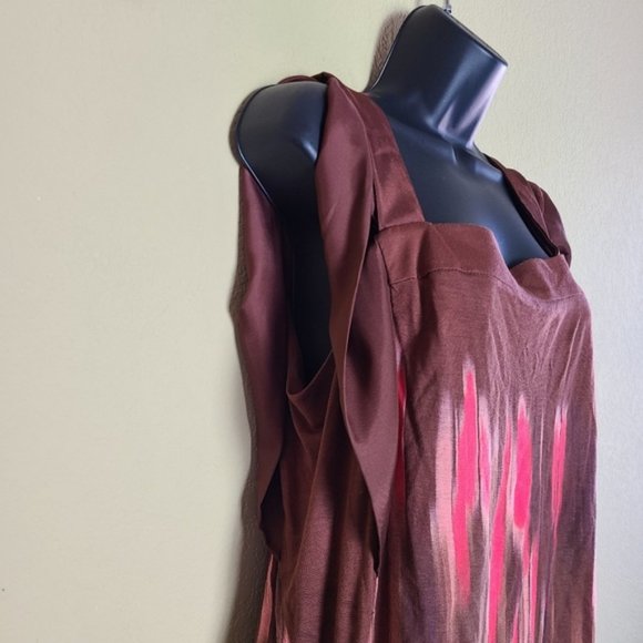 "One September" for Anthropologie, knit top w/ satin cap shoulder ruffle detail - Picture 6 of 11